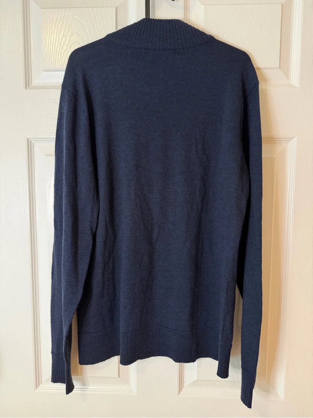 Smartwool Men's Navy Zip-Front Sweater